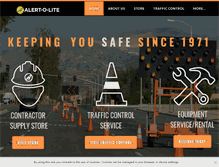 Tablet Screenshot of alertolite.com